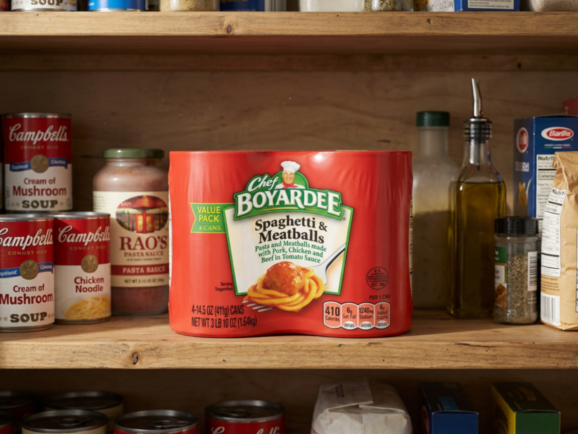 Chef Boyardee Spaghetti and Meatballs 4-Pack Only $2.xx on Amazon (Reg $5)