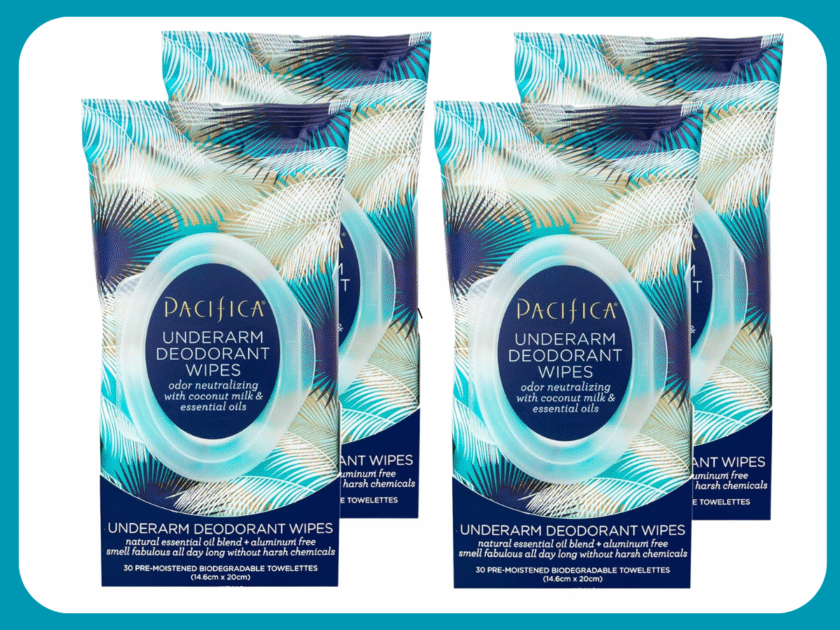 Pacifica Beauty Coconut Milk Underarm Deodorant Wipes 120Ct Only $12.xx on Amazon (Reg $36)