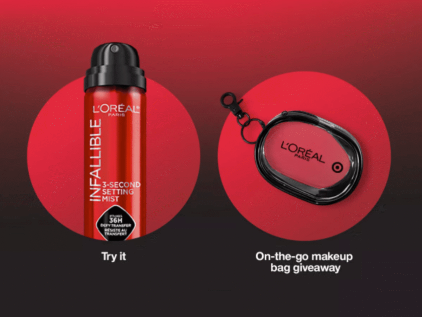 Free L’Oréal Makeup Bag In‑Store Event at Target