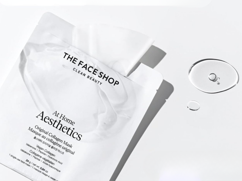 THE FACE SHOP Collagen Face Mask 4-Count JUST $9.xx on Amazon (Reg. $19)