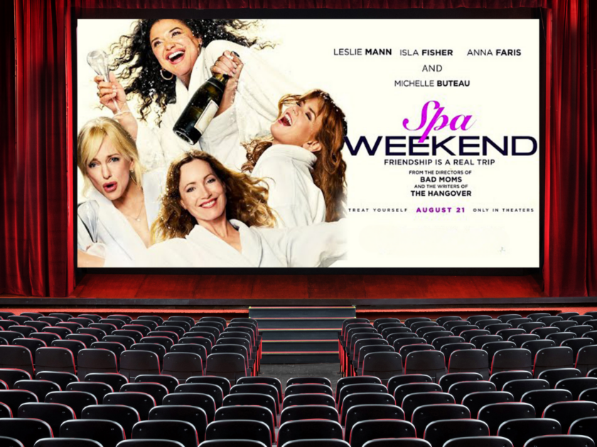Free Movie Ticket to see “Spa Weekend” at a Fandango Theater!
