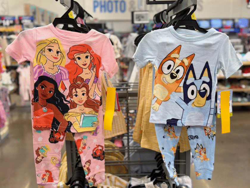 Kids Character Pajamas Just $5 at Walmart (Reg. $10)