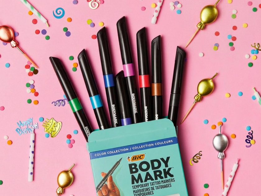 BIC BodyMark Temporary Tattoo Marker Only $8.xx on Amazon (Reg $17)