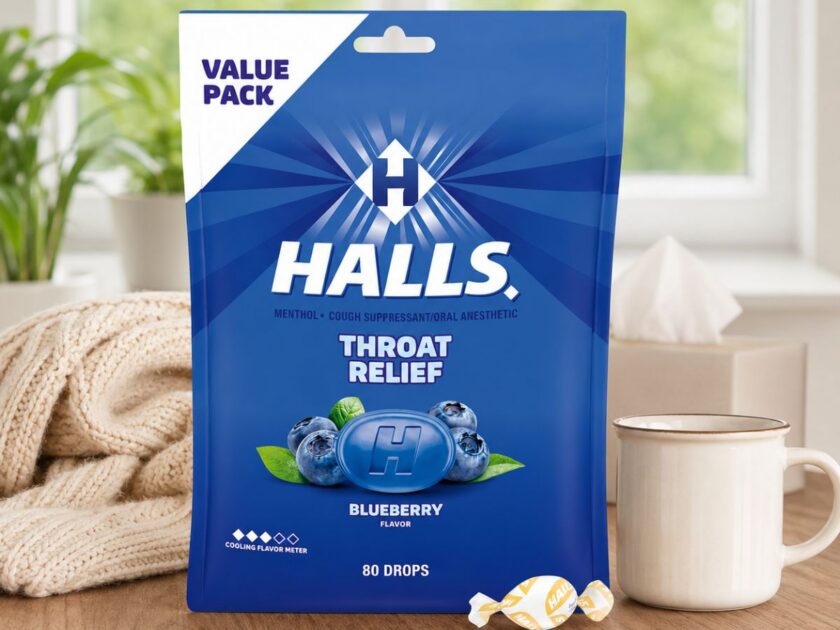 Halls Throat Relief Cough Drops 80-Count Only $3.xx on Amazon (Reg. $6)