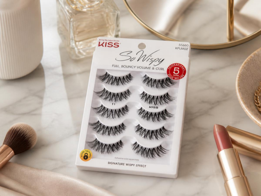 KISS So Wispy False Eyelashes 5ct Only $7.xx on Amazon (Reg $12)