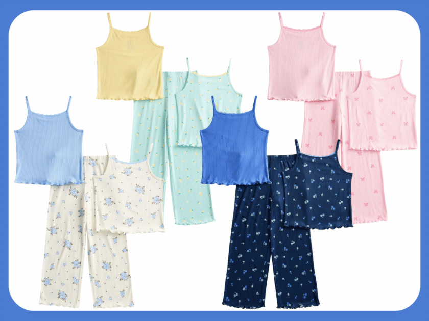 CUTE Girls’ Wonder Nation 3-Piece Pajama Sets Just $8.18 (Reg. $13)
