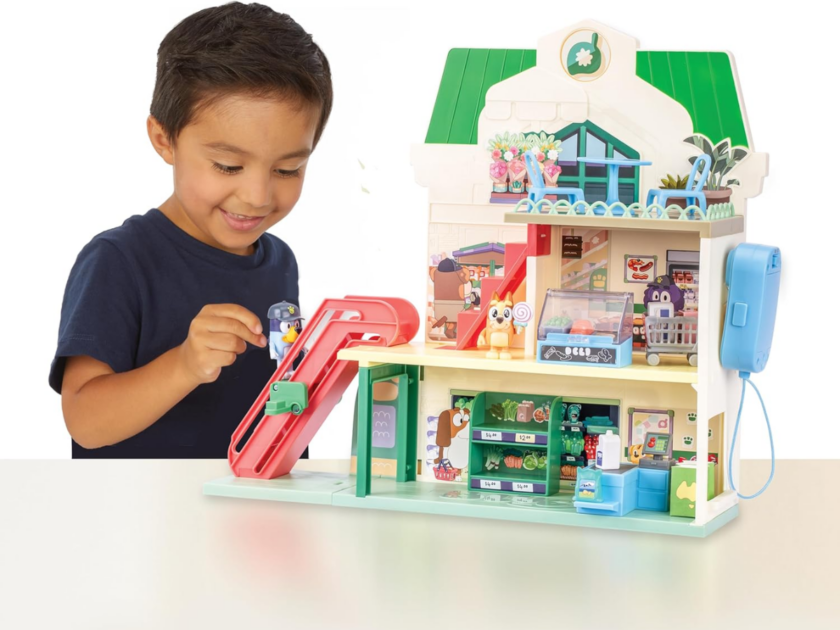 Bluey and Bingo Supermarket Playset Only $29.xx on Amazon (Reg $50)