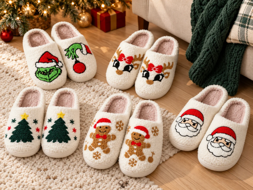 Holiday Womens Slippers From $11.xx at Walmart