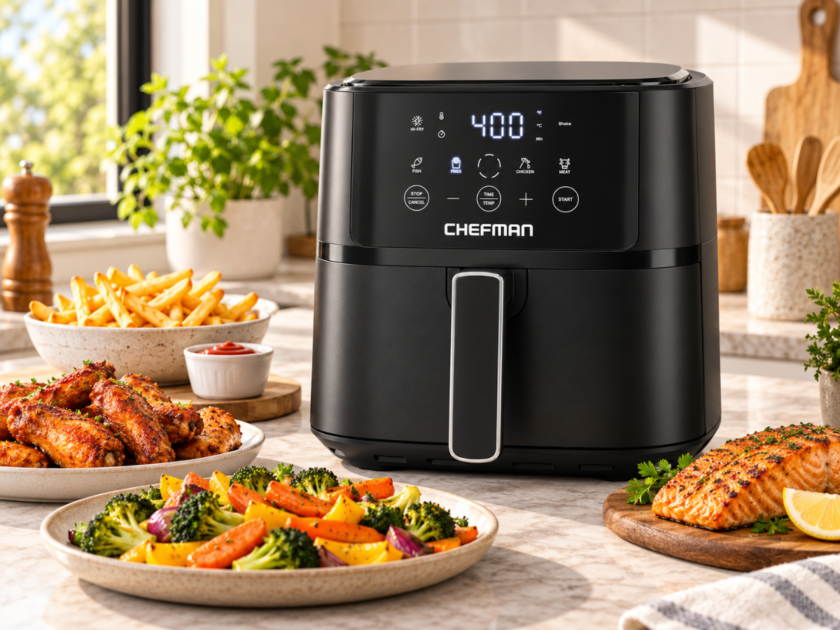 Chefman Compact 6 QT Air Fryer Only $59.xx at Amazon (Reg. $120)