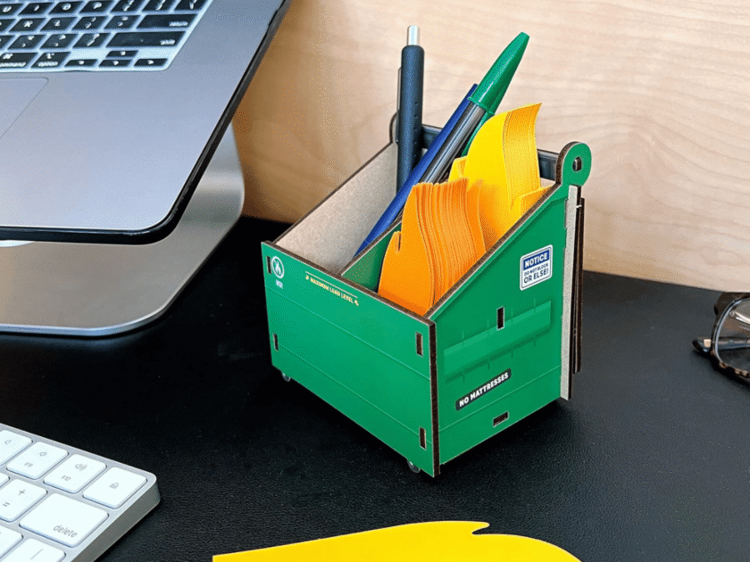 Viral Dumpster Fire Desk Organizer Just $11.xx on Amazon
