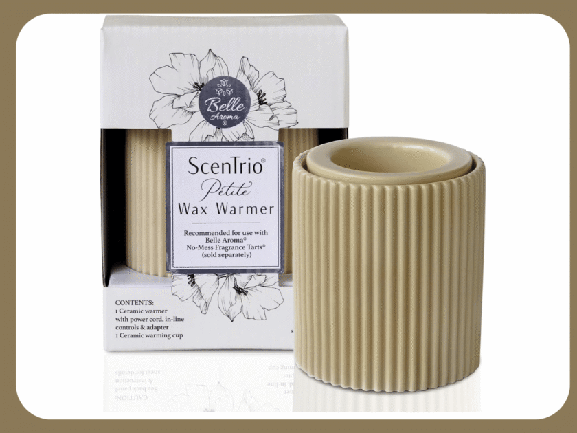 Apply to try a Belle Aroma ScenTrio Petite Wax Warmer for Free!