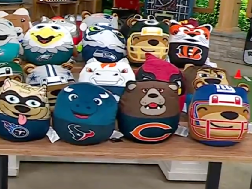 NFL Officially Licensed Mascot Plushie from $10 Each (Reg. $20)