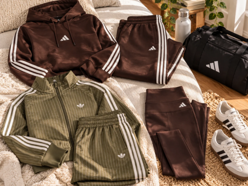 Adidas Matching Hoodies & Fleece Pants Up to 50% Off + Free Shipping!