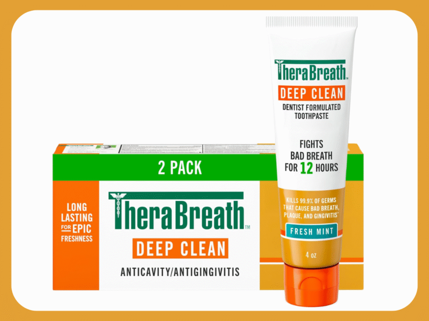 TheraBreath Deep Clean Toothpaste 2ct Only $3.xx on Amazon (Reg $14)