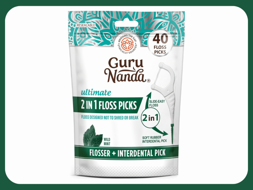 GuruNanda Fresh Floss Dental Picks UNDER $1 on Amazon