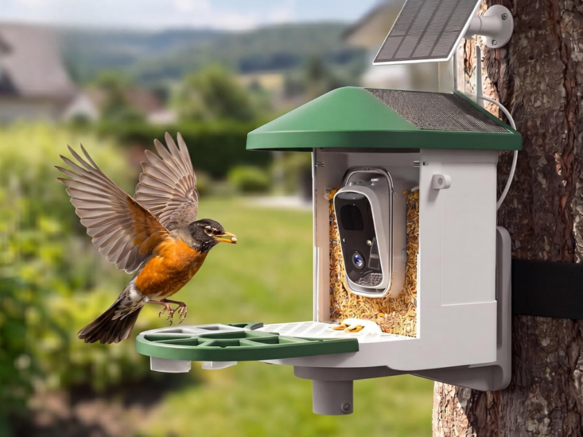 Smart Solar Bird Feeder w/ Camera Only $59.xx on Amazon (Reg. $90)