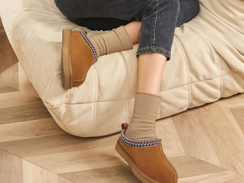 Women’s Fur Lined Slippers Only $19.xx on Amazon (Reg $62)