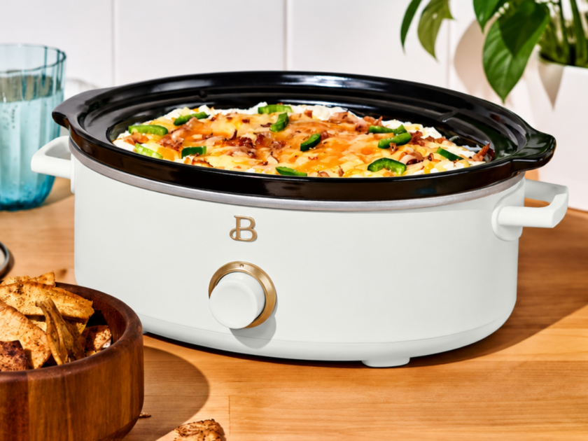 Beautiful 2.5 Qt Dip and Serve Manual Slow Cooker Only $19.98 at Walmart