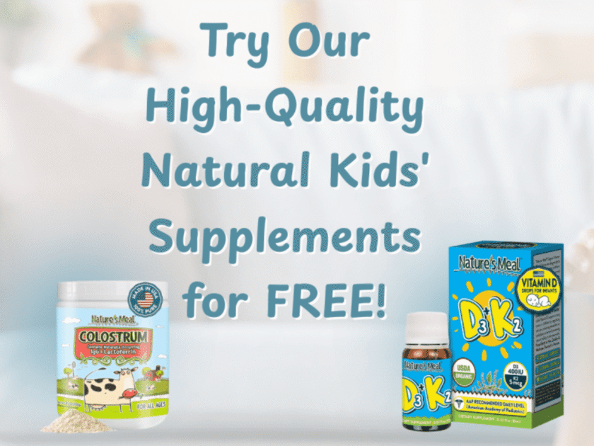 Apply to Try Nature’s Meal For Free! Score FREE Natural Kids Supplements at No Cost!