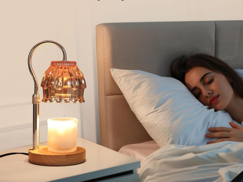 Flower Candle Warmer Lamp with Timer Only $8.xx on Amazon (Reg. $20)