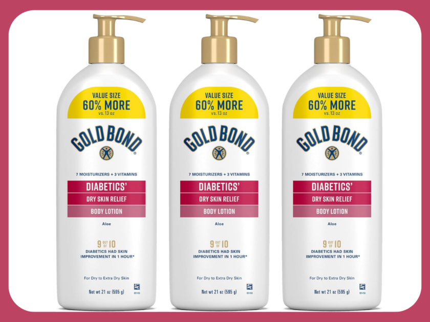 Gold Bond Diabetics’ Dry Skin Relief Body Lotion Only $6.xx on Amazon (Reg. $13)