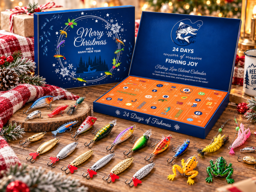Fishing Lure Advent Calendar Only $10.xx on Amazon (Reg. $22) – Perfect Gift For Avid Fishers!