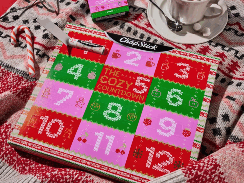ChapStick Advent Calendar Just $7.xx on Amazon – Includes 12 Lip Balms!