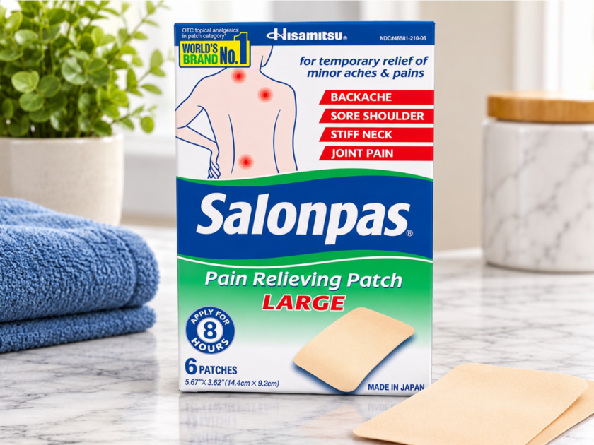 6Ct Salonpas Pain Relieving Patches Only $3.xx (Reg $7)
