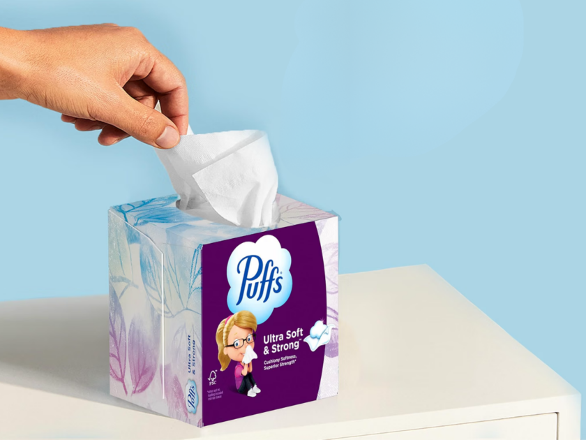 Puffs Ultra Soft Non-Lotion Facial Tissue 8-Pack Only $9.xx on Amazon (Reg. $18)