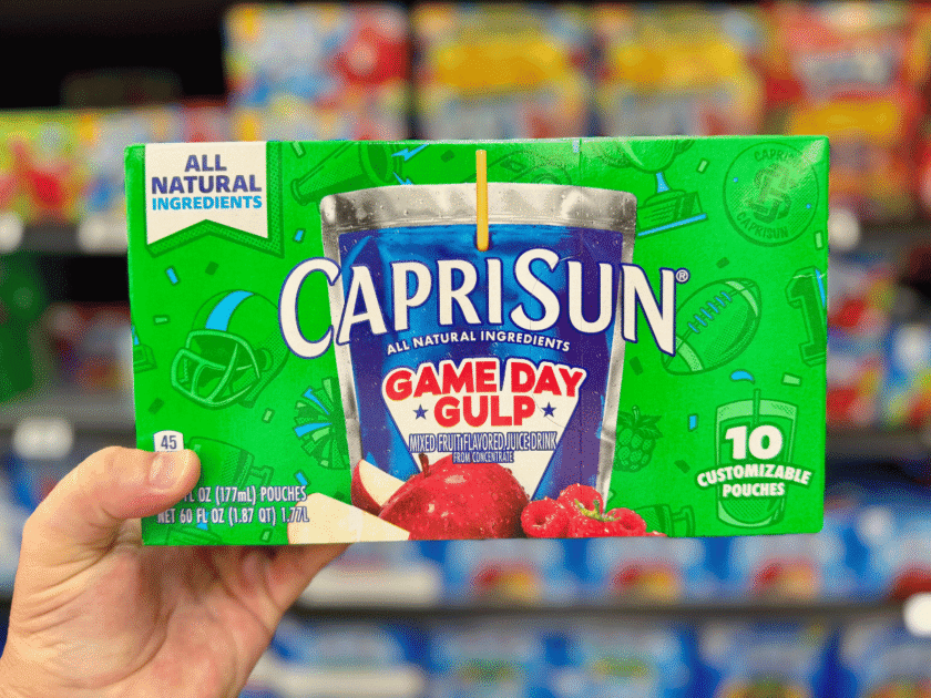 Capri Sun Game Day Gulp Juice 10-Count Only $2.xx on Amazon (Reg. $4)