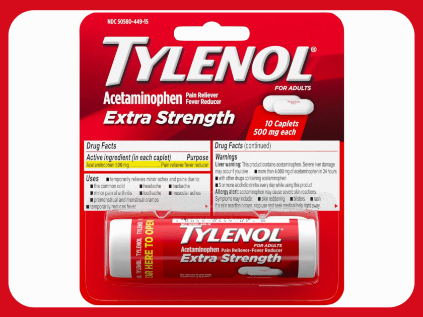Tylenol Extra Strength 500mg 10-Count Only $1.xx on Amazon
