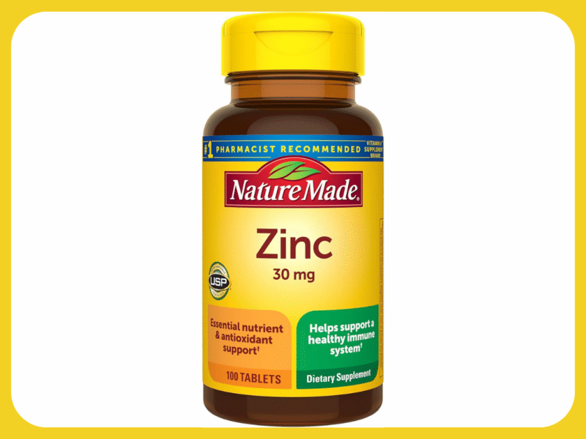 Nature Made Zinc 30 mg as low as $3.xx for TWO! (Reg $6 Each)