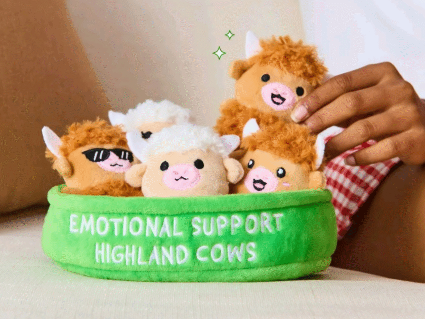Emotional Support Pals Highland Cows only $10.97 at Walmart! (Reg. $17)