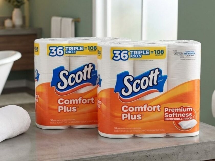 Scott ComfortPlus Toilet Paper, 36 Triple Rolls Only $11.xx (Reg $17)