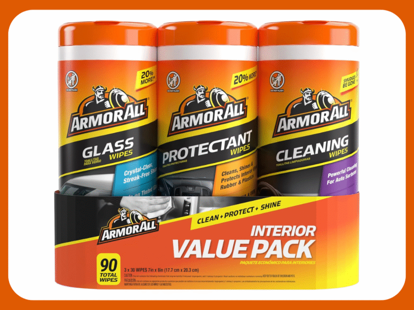 Armor All Car Cleaning Wipes Value Pack Only $10.xx on Amazon (Reg $17)