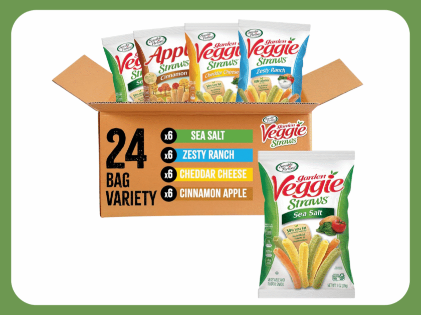 Sensible Portions Veggie Straws Pack of 24 as low as $11.xx on Amazon (Reg. $33)