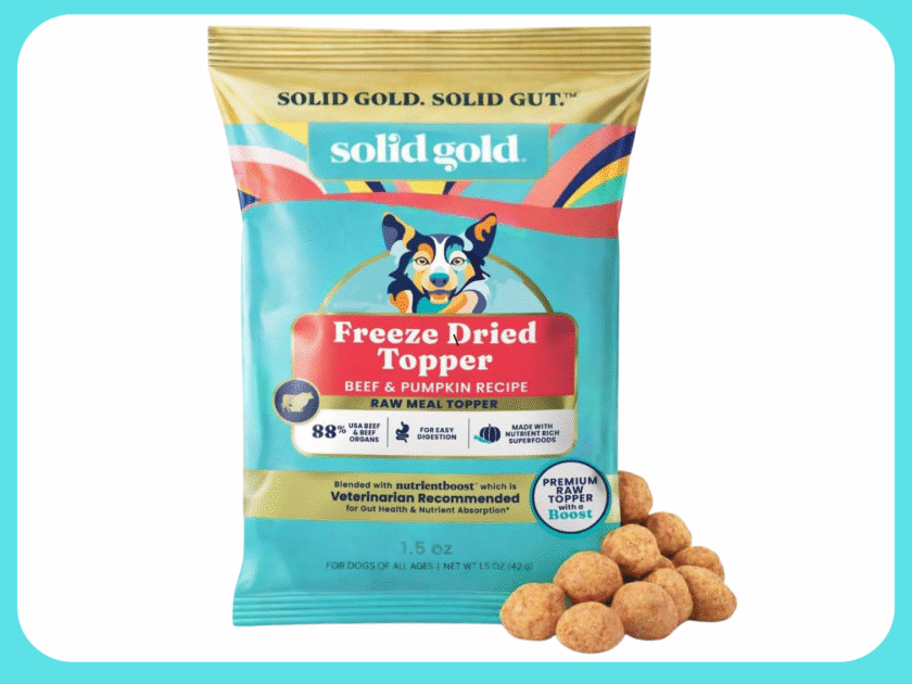 Solid Gold Freeze Dried Dog Food Meal Topper Only $2.xx on Amazon (Reg $6)