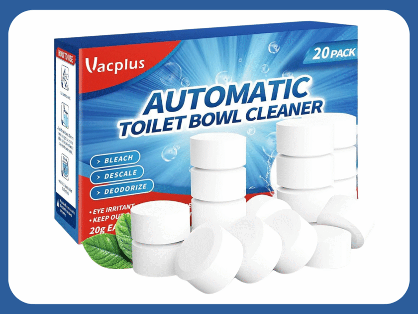 Vacplus Toilet Bowl Cleaner Tablets From $7.xx on Amazon (Reg $17)