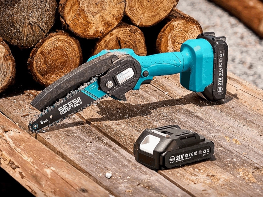 Mini Chainsaw With 2 Batteries JUST $19.xx on Amazon (Reg. $50)