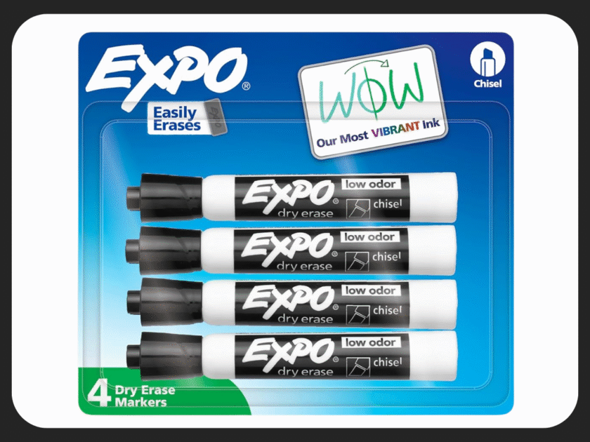 EXPO Dry Erase Markers 4ct Only $3.xx on Amazon (Reg. $5)!