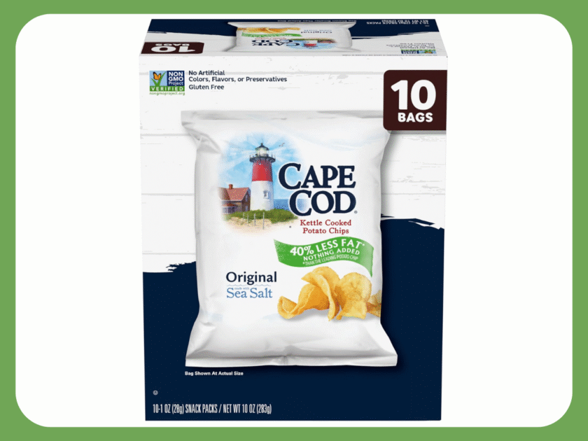 Cape Cod Kettle Cooked Chips 10ct Only $3.xx on Amazon (Reg. $6)