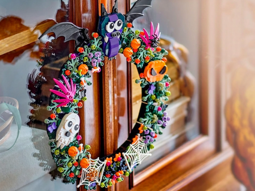 LEGO Floral Halloween Wreath Only $39.xx on Amazon!