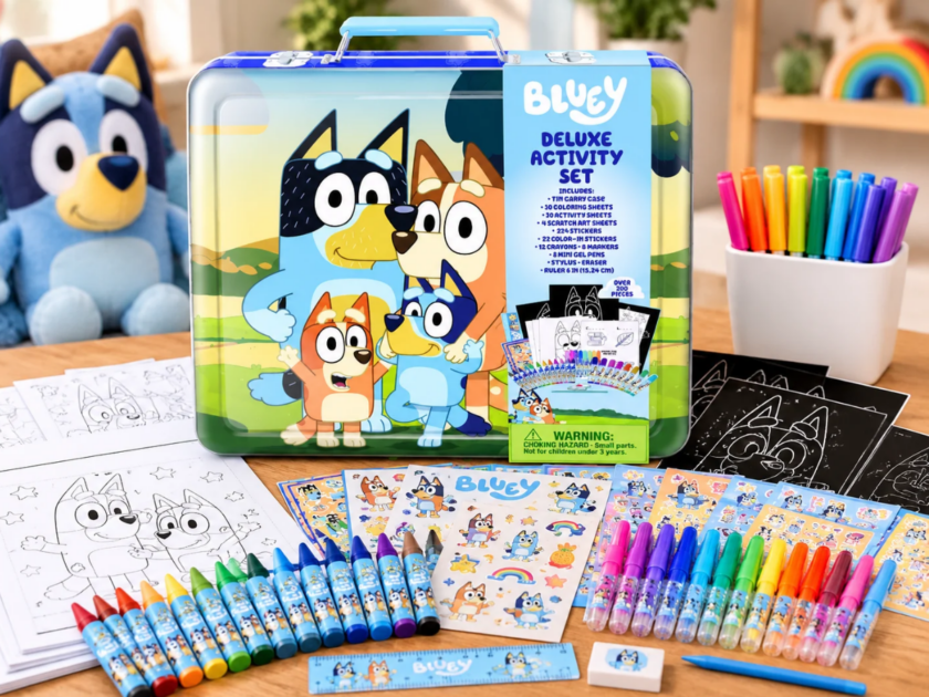 Bluey Deluxe Activity Art Set Only $17.40 at Walmart (Reg. $29)