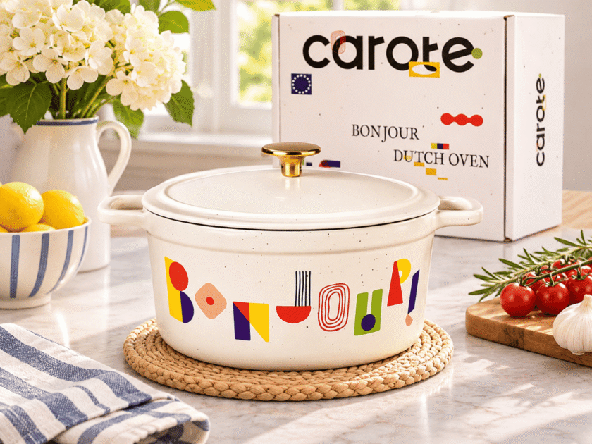 Carote 5QT Enamel Cast Iron Dutch Oven Only $29.xx at Walmart (Reg. $60)