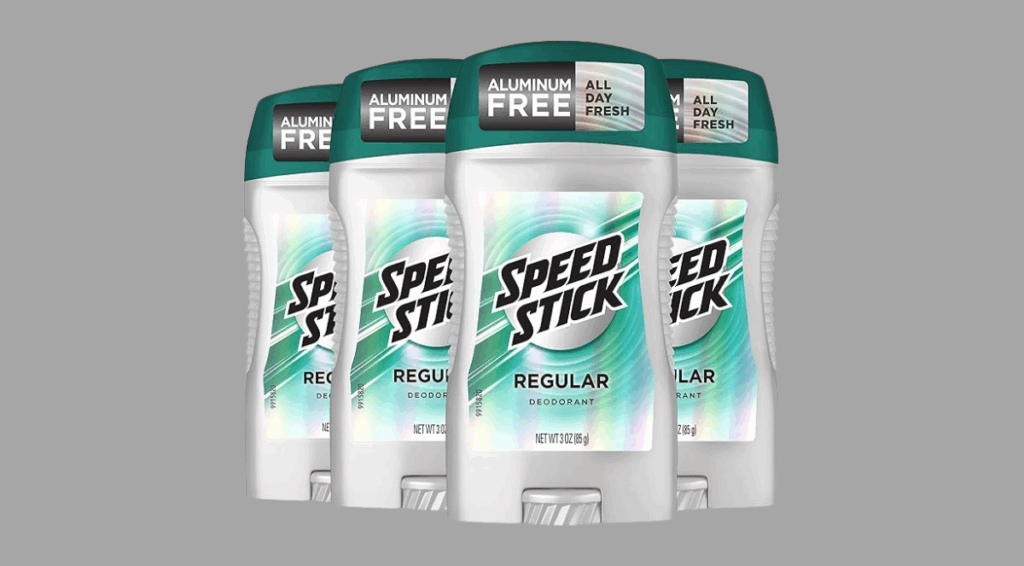 Speed Stick Men’s Deodorant 4 Pack as low as $6.xx on Amazon