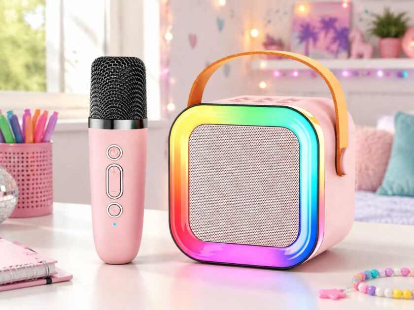 Mini Karaoke Machine w/ Microphone Only $6.xx on Amazon (Reg. $15)