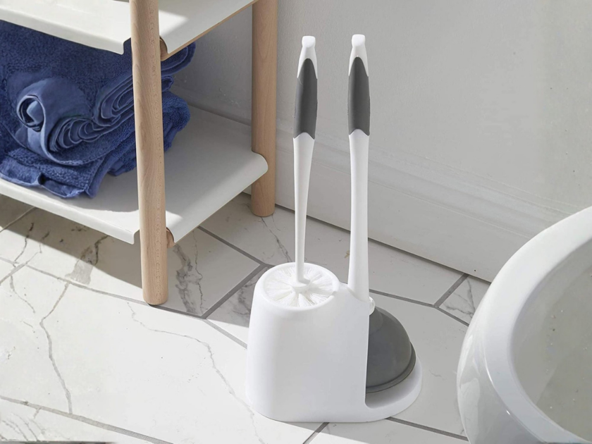Clorox Toilet Bowl Brush & Plunger Combo Set Only $5.xx on Amazon (Reg $17)