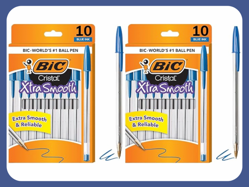 BIC Cristal Xtra Smooth Ballpoint Pens 20ct Only $1.xx on Amazon (Reg $6)