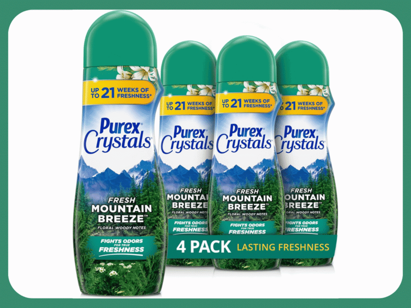 4-Pack Purex Crystals in-Wash Fragrance and Scent Booster Only $10.xx on Amazon (Reg. $17)