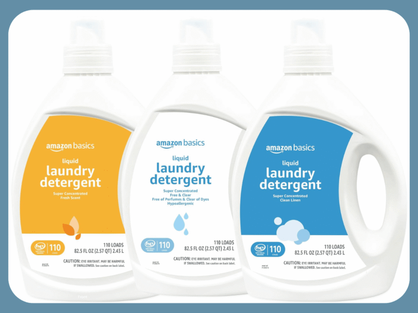Amazon Basics Concentrated Liquid Laundry Detergent 110-Loads Just $5.xx (Reg. $11)